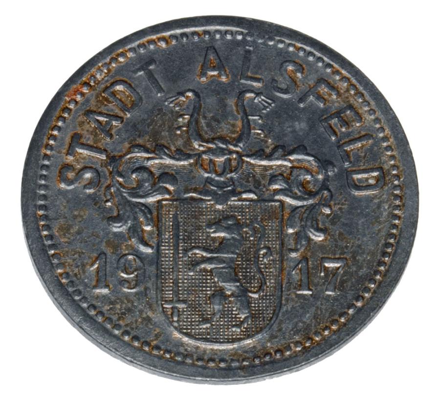 50 fenigуw 1917 Alsfeld Hesja