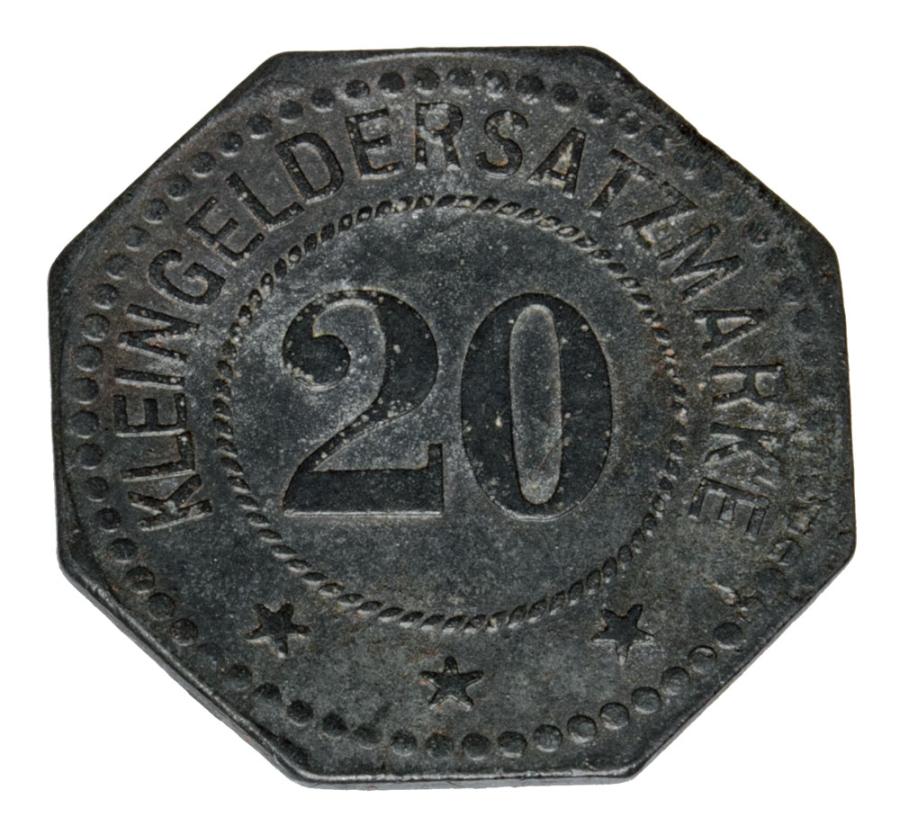 20 fenigуw Bamberg Zaklady Tytoniowe