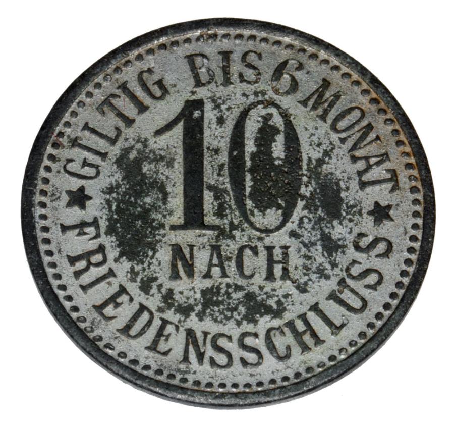 10 fenigуw 1917 Erbendorf Bawaria