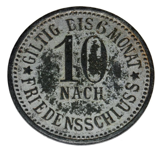 10 fenigуw 1917 Erbendorf Bawaria