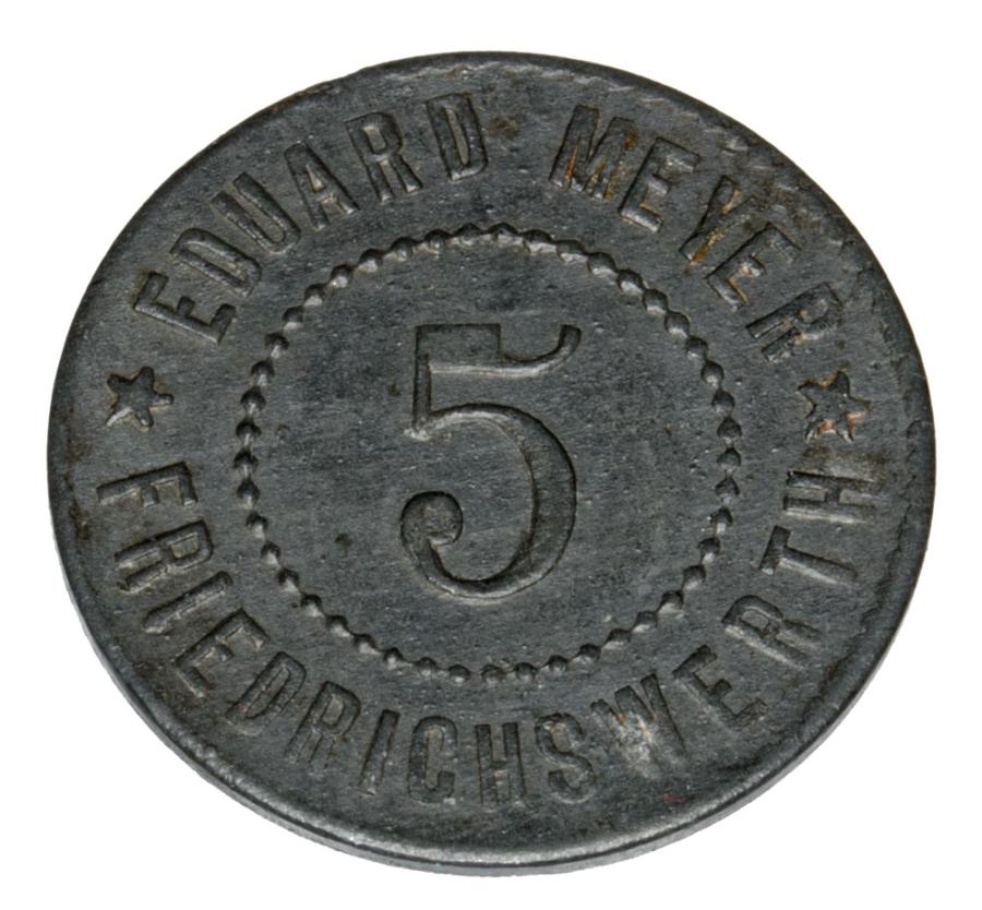 5 fenigуw 1918 Gotha Eduard Meyer