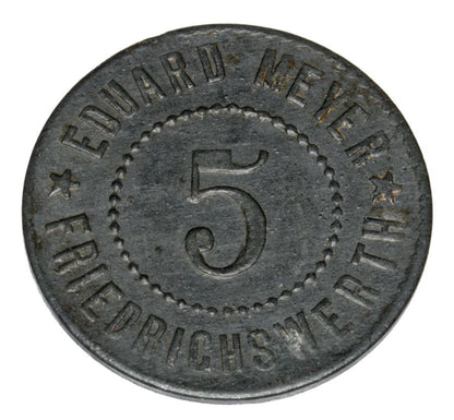 5 fenigуw 1918 Gotha Eduard Meyer