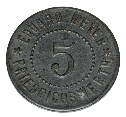5 fenigуw 1918 Gotha Eduard Meyer