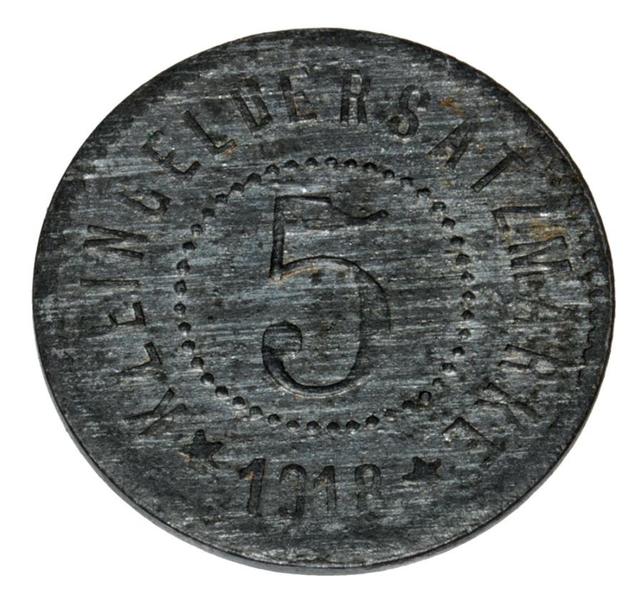 5 fenigуw 1918 Gotha Eduard Meyer