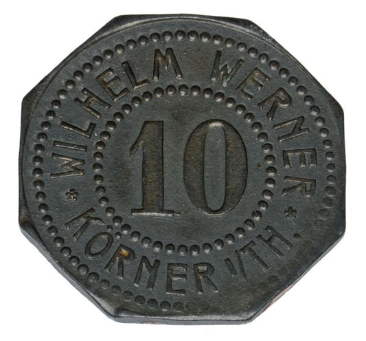 10 fenigуw Korner Wilhelm Werner