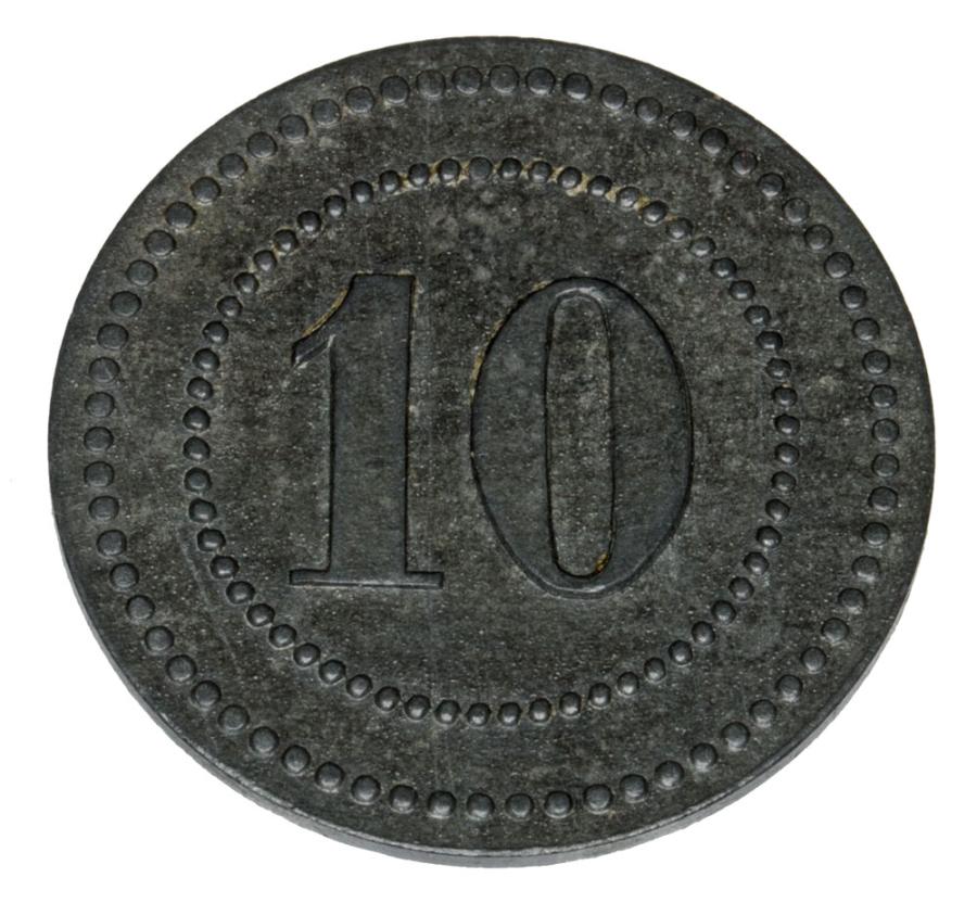 10 fenigуw Munster Zeche Werne / Werne Bez. Munster