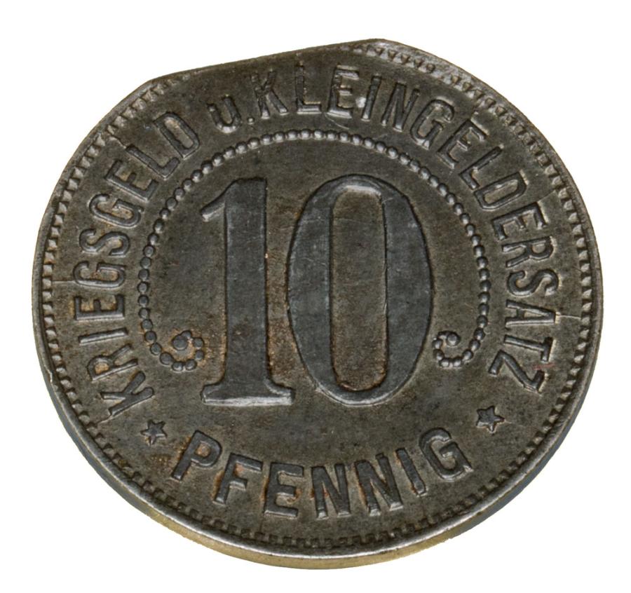 10 fenigуw 1918 Nurtingen