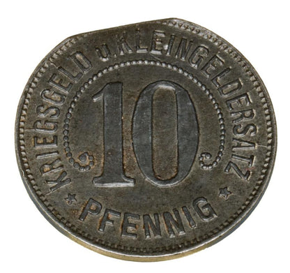 10 fenigуw 1918 Nurtingen
