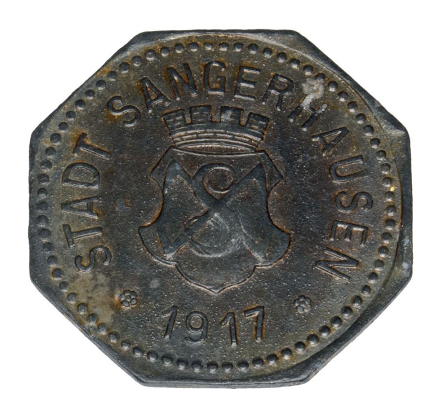 10 fenigуw 1917 Sangerhausen