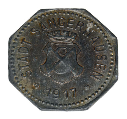 10 fenigуw 1917 Sangerhausen