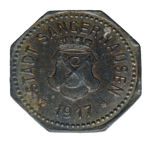 10 fenigуw 1917 Sangerhausen