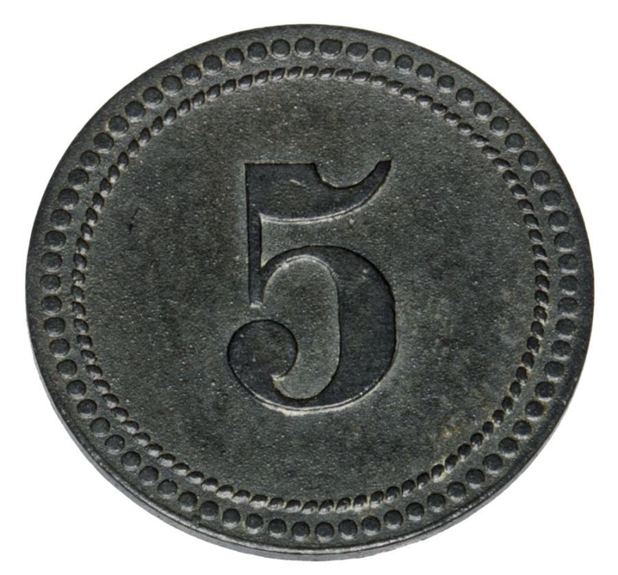 5 fenigуw Steele Essen obуz jeniecki kopalnia wegla Johann Deimelsberg Steele Essen