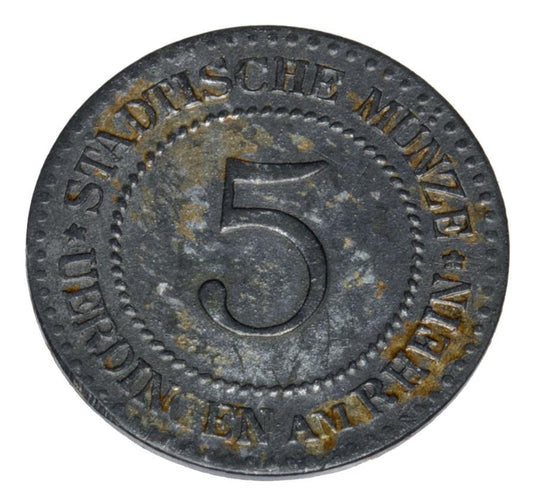 5 fenigуw 1917 Uerdingen