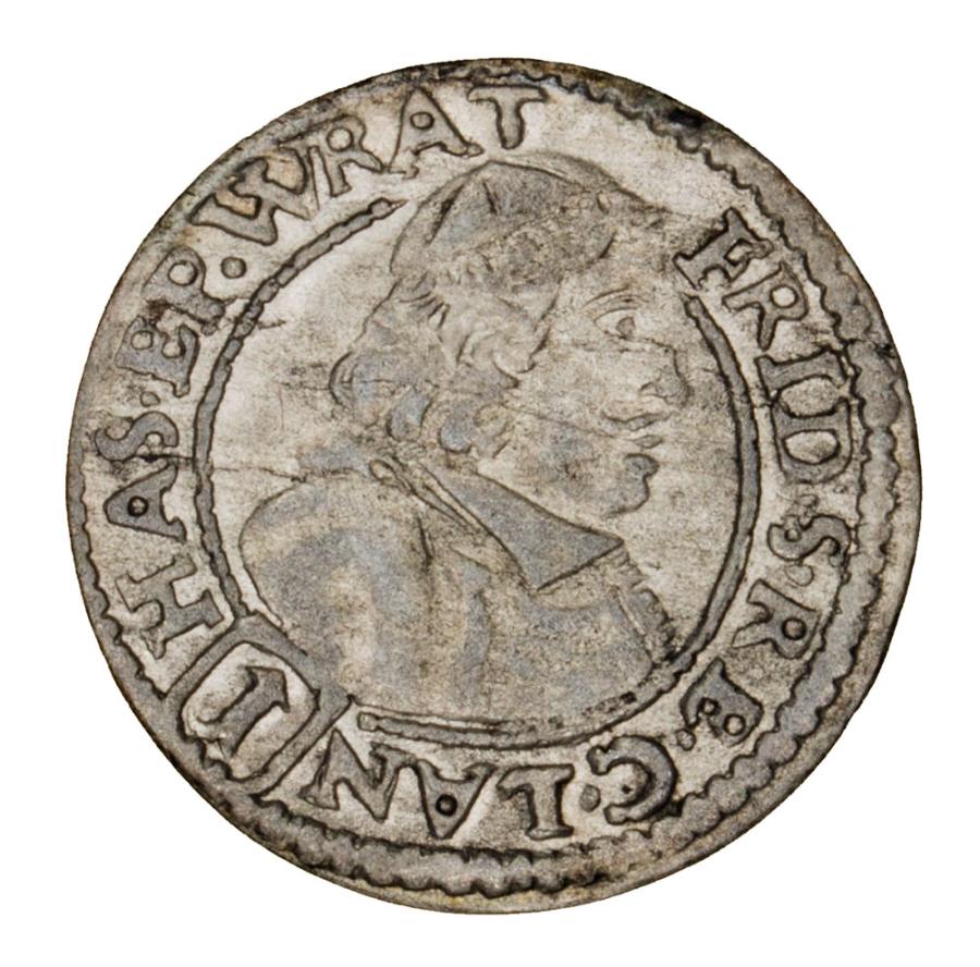 1 krajcar 1681 Fryderyk Heski Ksiestwo Nyskie Biskupуw Wroclawskich Nysa