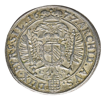 15 krajcarуw 1677 Leopold I Habsburg Slask Brzeg