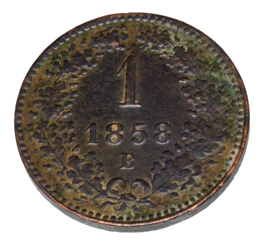 1 krajcar 1858 Franciszek Jуzef I Austria Kremnica
