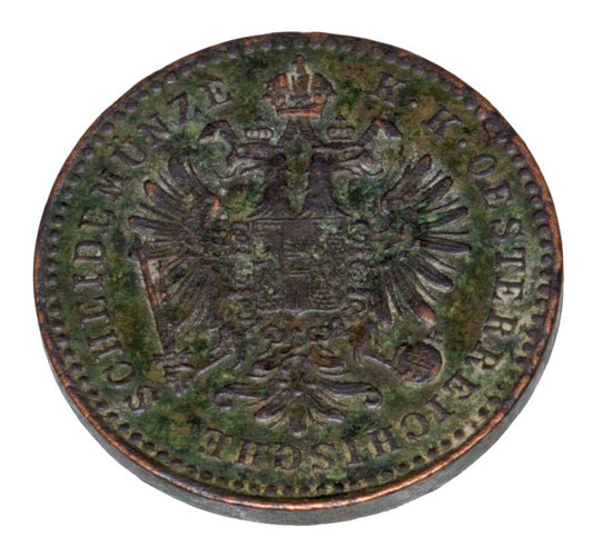 1 krajcar 1858 Franciszek Jуzef I Austria Kremnica
