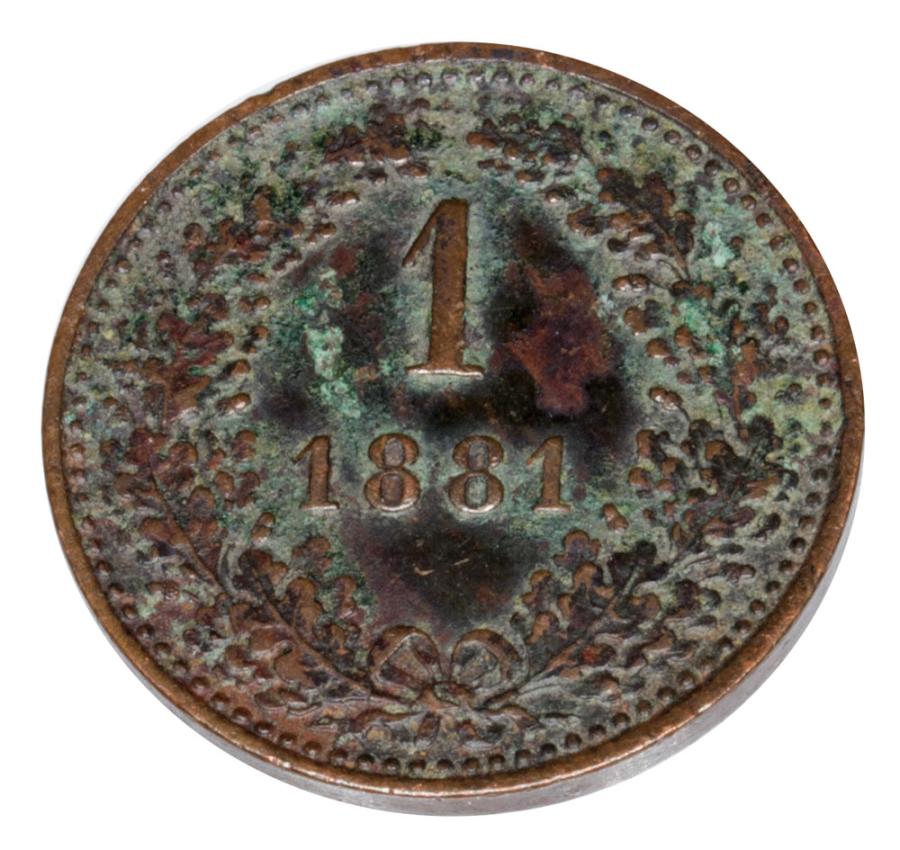 1 krajcar 1861 Franciszek Jуzef I Austria Wieden