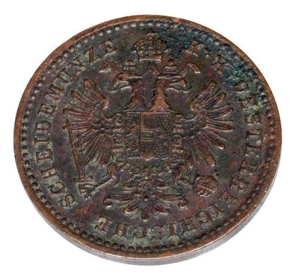 1 krajcar 1861 Franciszek Jуzef I Austria Wieden