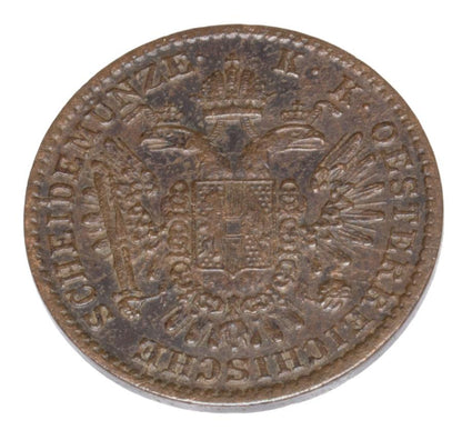 1/2 krajcara 1851 Franciszek Jуzef I Wegry Wieden