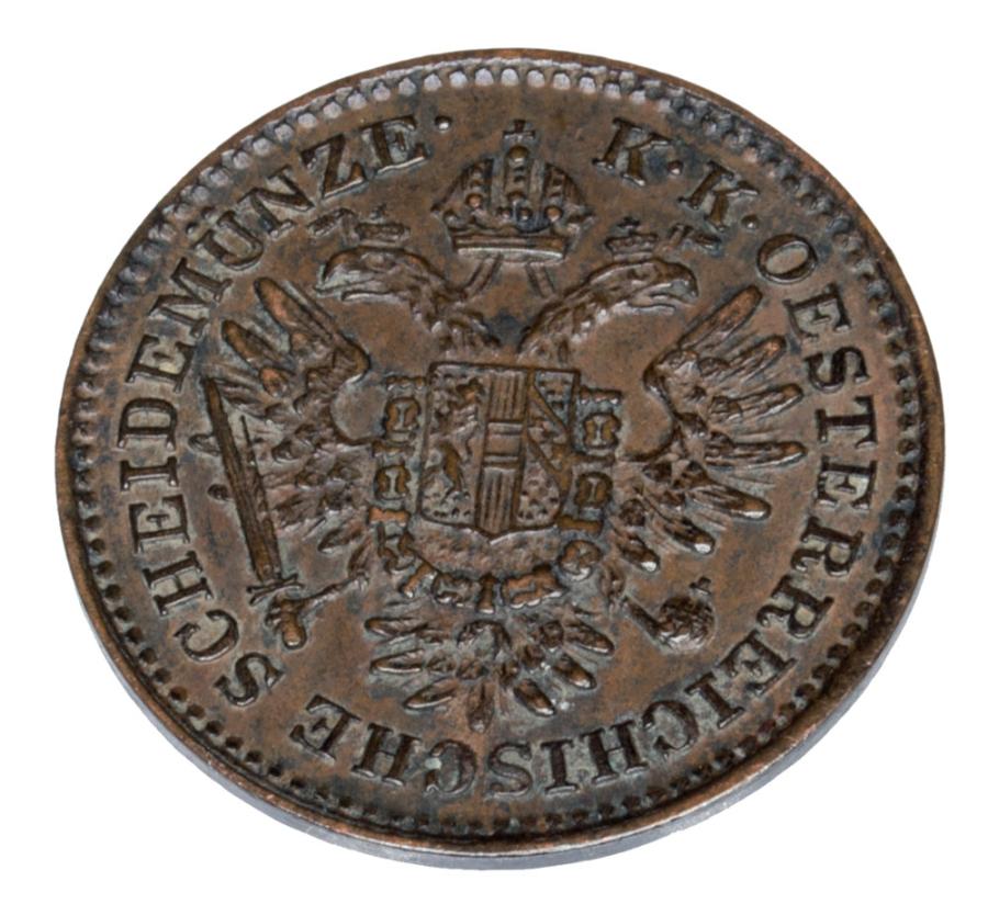 1/4 krajcara 1851 Franciszek Jуzef I Wegry Wieden