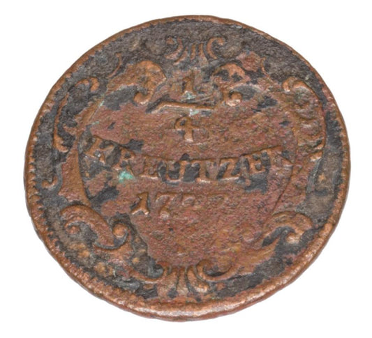 1/4 krajcara 1777 Jуzef II Habsburg Austria Smolnik