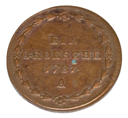 Greszel 1781 Jуzef II Habsburg Austria Slask Wieden