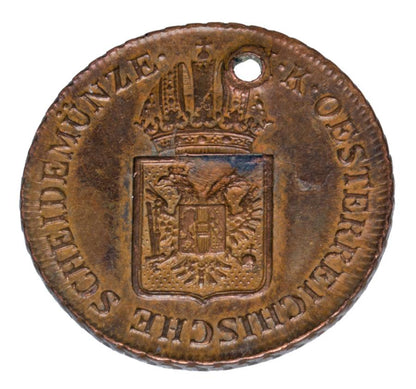 1/2 krajcara 1816 Franciszek II Habsburg Austria Wieden