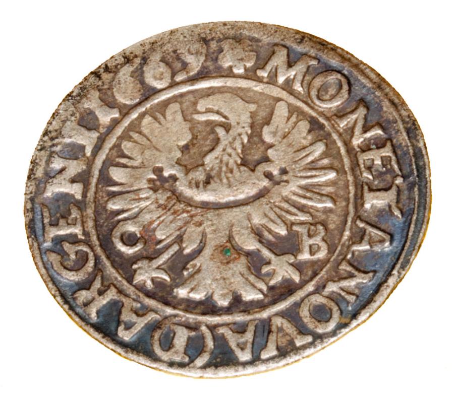 1 krajcar 1669 Jan Chrystian Ksiestwo Brzesko-Legnicko-Wolowskie Brzeg