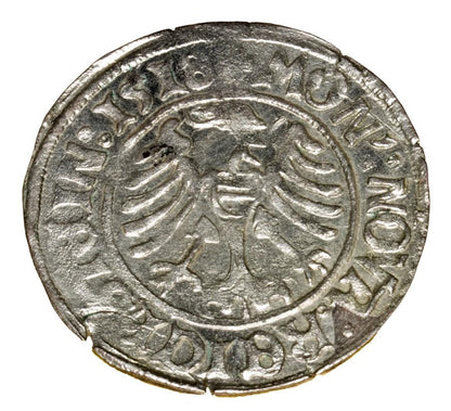 Grosz 1518 Karol I Ksiestwo Ziebicko - Olesnickie Zloty Stok