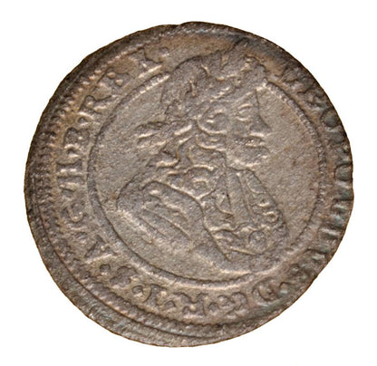 1 krajcar 1669 Leopold I Habsburg Slask Brzeg