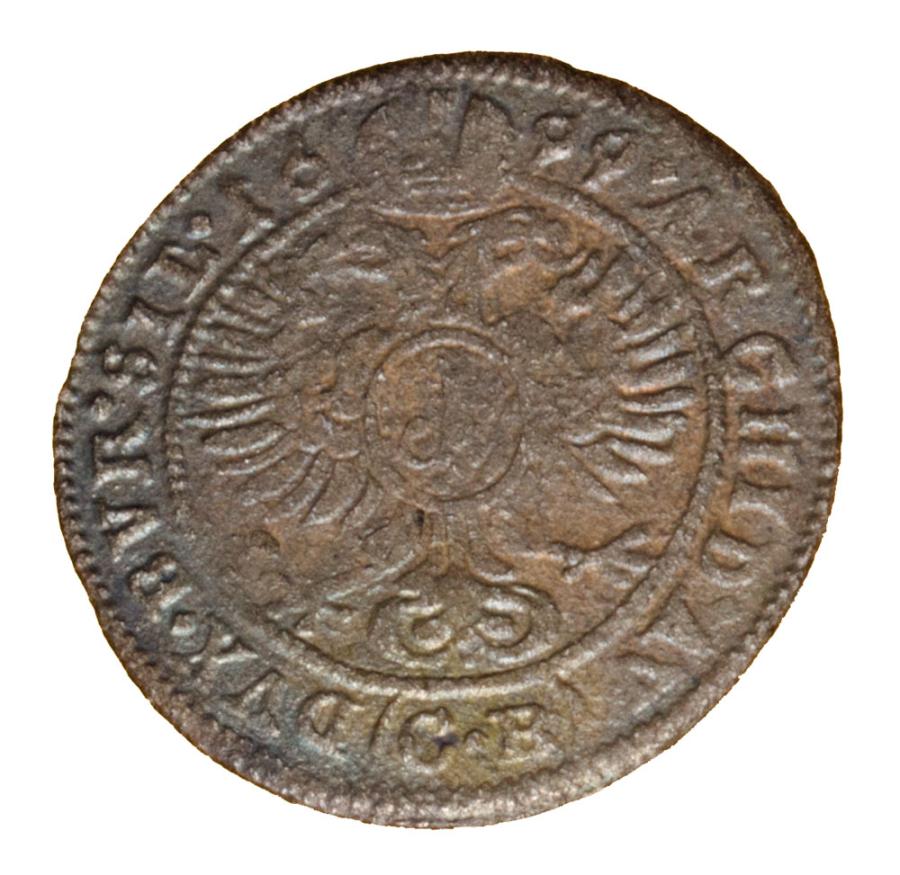 1 krajcar 1669 Leopold I Habsburg Slask Brzeg