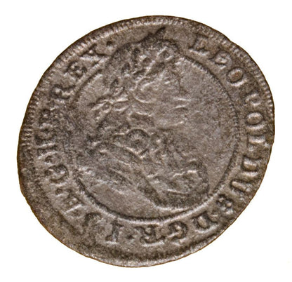 1 krajcar 1700 Leopold I Habsburg Slask Brzeg