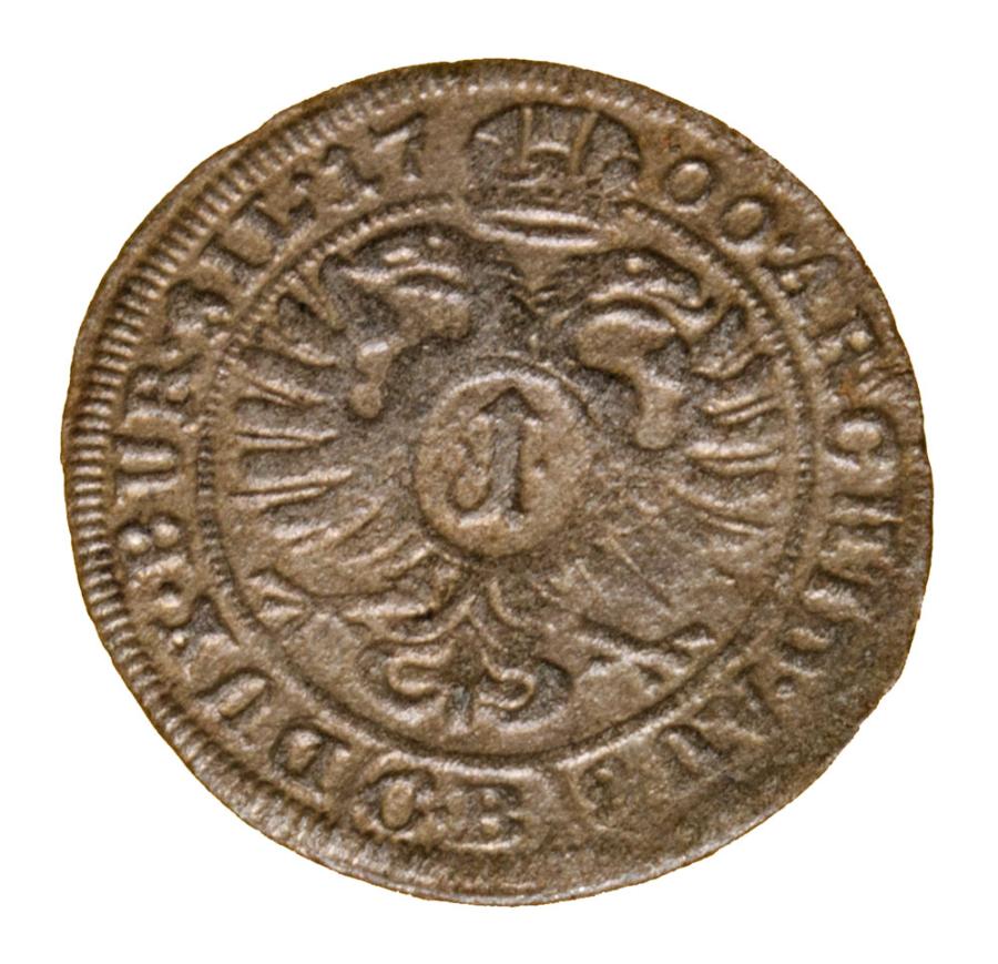 1 krajcar 1700 Leopold I Habsburg Slask Brzeg