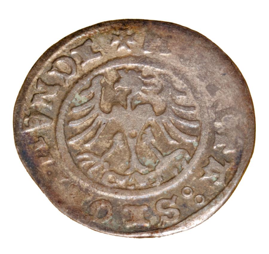 Pуlgrosz 1509 Zygmunt I Stary Polska Krakуw