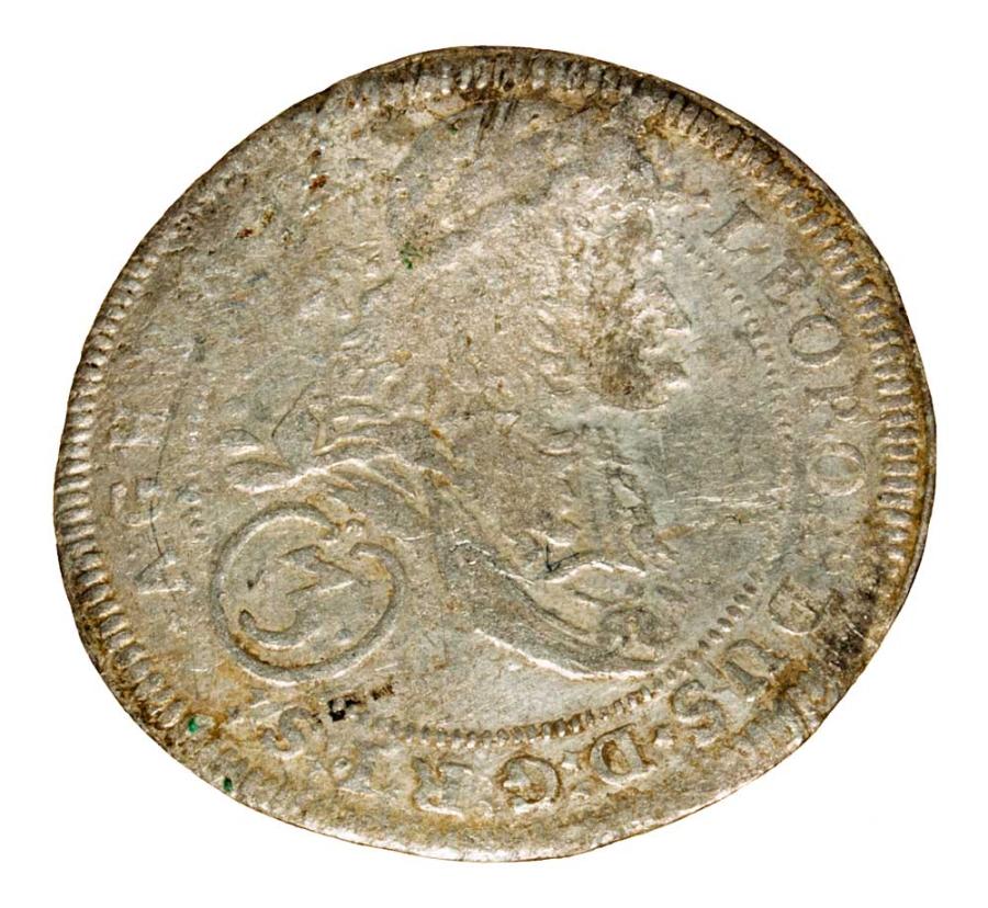3 krajcary 1693 Leopold I Habsburg Austria Tyrol Wieden