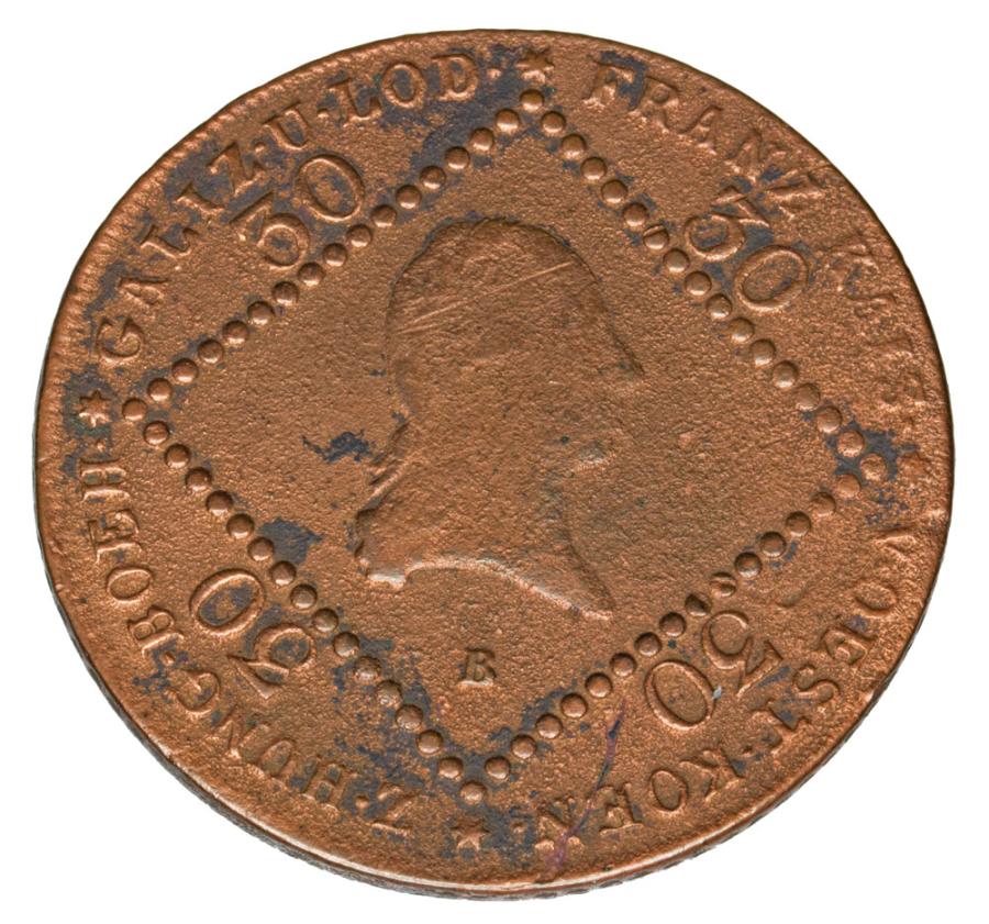 30 krajcarуw 1807 Franciszek II Habsburg Austria Kremnica