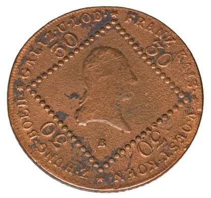 30 krajcarуw 1807 Franciszek II Habsburg Austria Kremnica