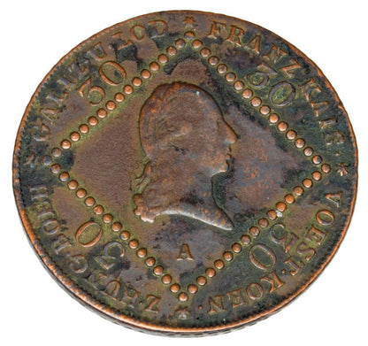 30 krajcarуw 1807 Franciszek II Habsburg Austria Wieden