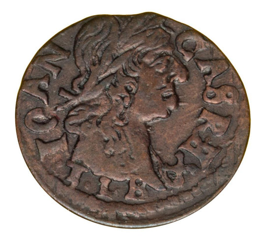 Szelag 1666 Jan Kazimierz Litwa Wilno
