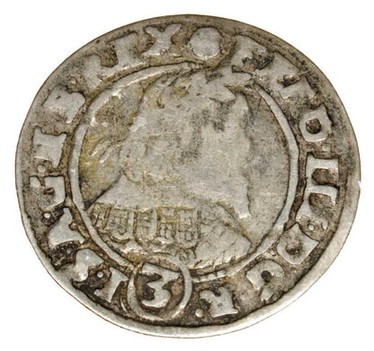 3 krajcary 1648 Ferdynand III Habsburg Slask Wroclaw