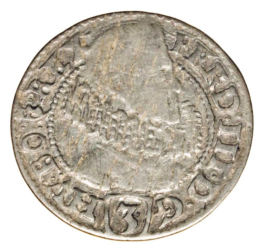 3 krajcary 1630 Ferdynand III Habsburg Slask Klodzko