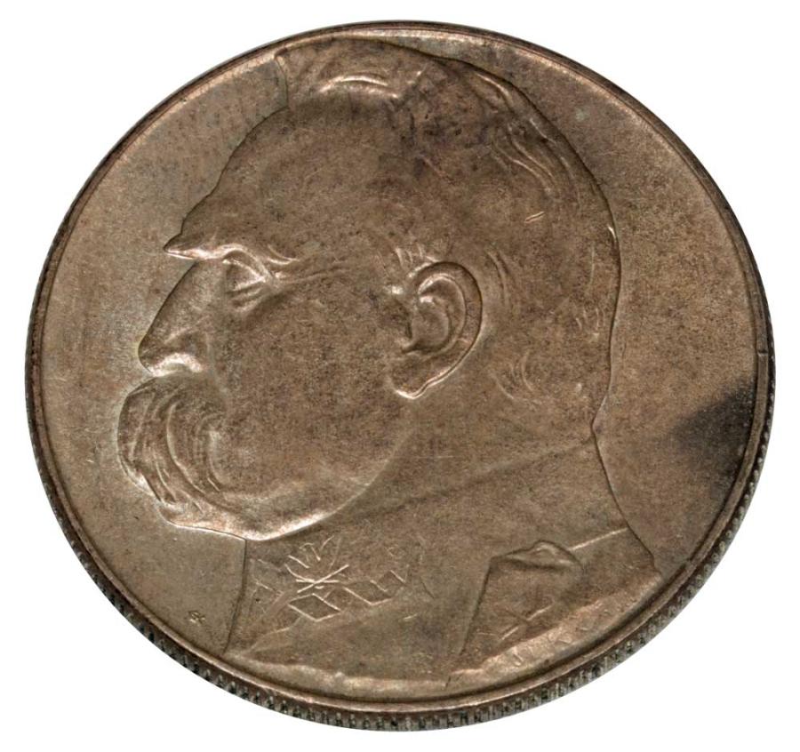 10 zlotych 1939 II RP Jуzef Pilsudski Warszawa
