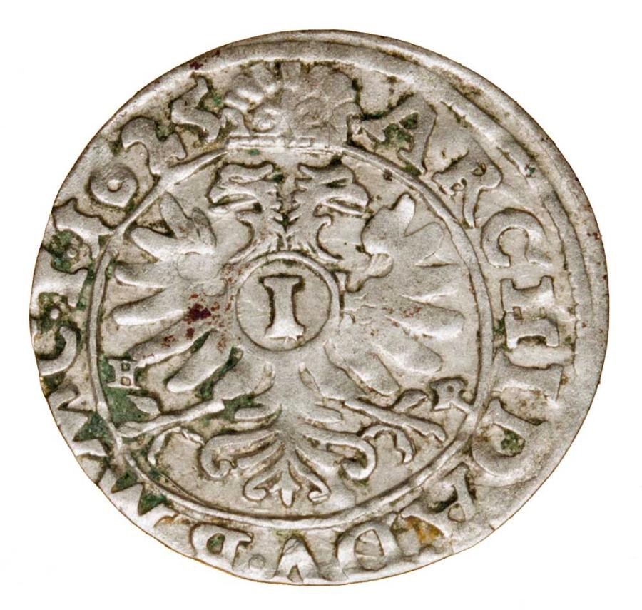 1 krajcar 1625 Ferdynand II Habsburg Slask Wroclaw