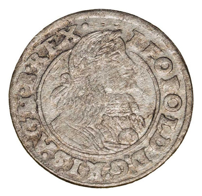 1 krajcar 1660 Leopold I Habsburg Slask Wroclaw