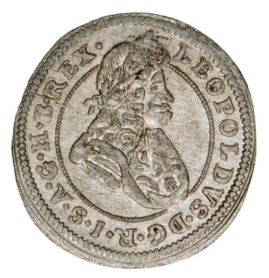 1 krajcar 1700 Leopold I Habsburg Slask Opole