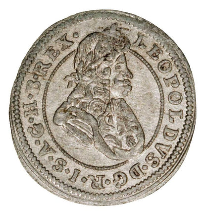 1 krajcar 1700 Leopold I Habsburg Slask Opole