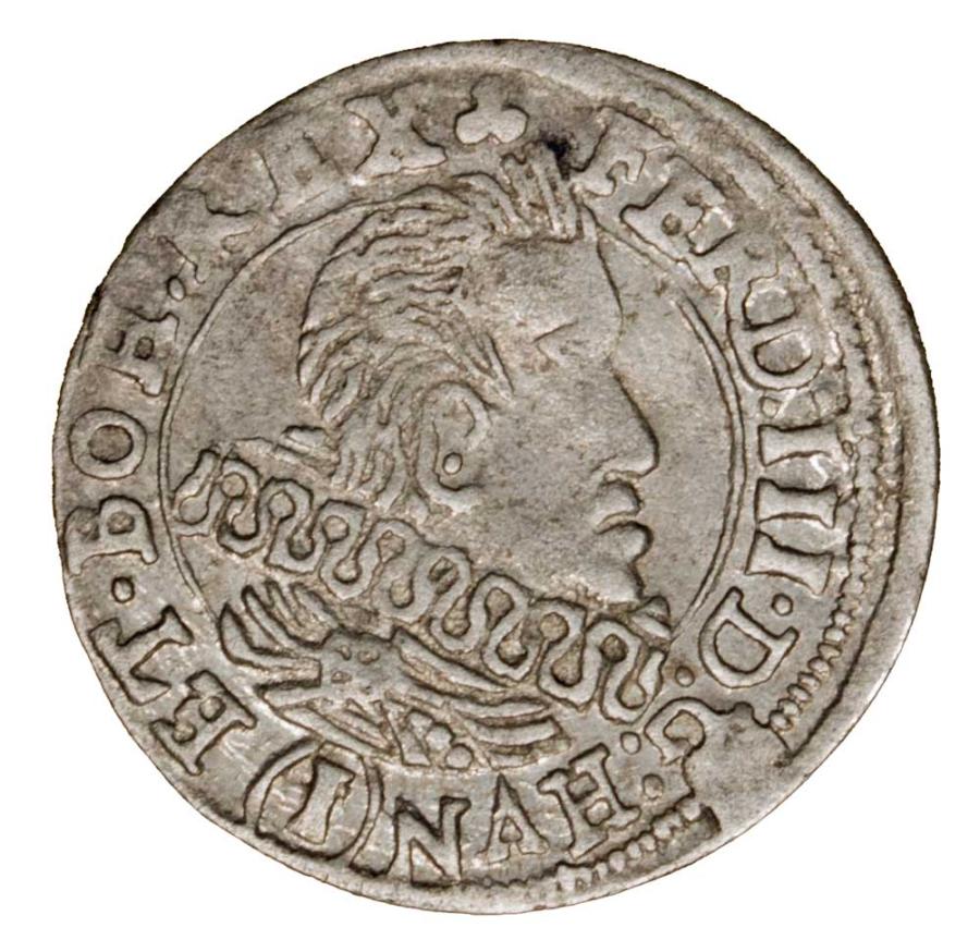 1 krajcar 1628 Ferdynand III Habsburg Slask Klodzko