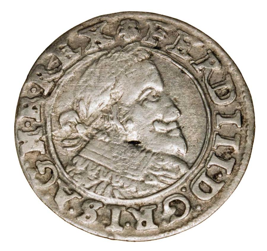 1 krajcar 1637 Ferdynand III Habsburg Slask Wroclaw