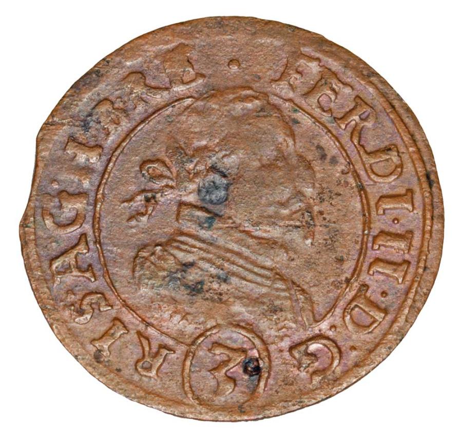 3 krajcary 1626 Ferdynand II Habsburg Slask Opawa falszerstwo Baltazara Zwirnera